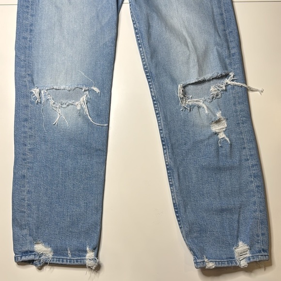 MOTHER The Tomcat Distressed Straight Leg Jeans size 29 - Picture 12 of 12